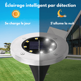 EverGlow | Lampe LED solaire pour sol de jardin sans fil