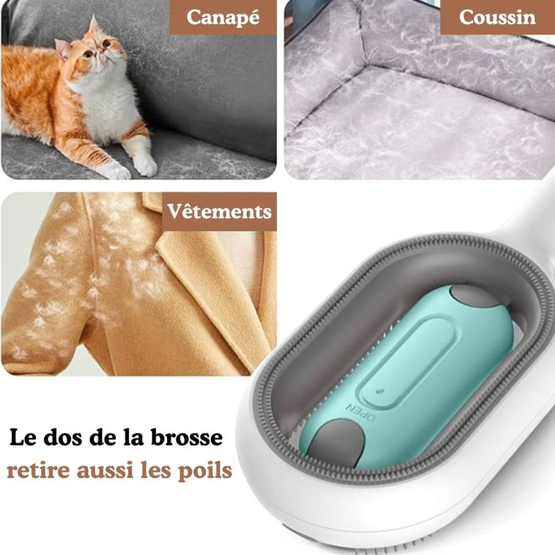 Brosse Ultime Anti-Poils pour Chat