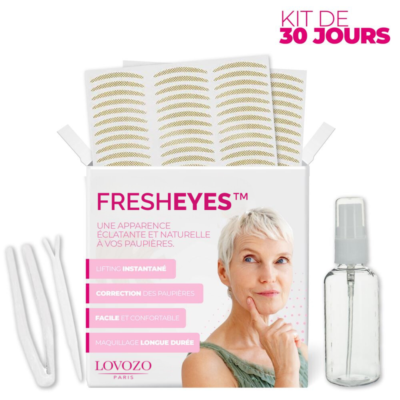 FreshEyes™ | Bandes Adhésives Invisibles Pour Paupières