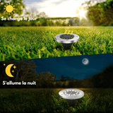 EverGlow | Lampe LED solaire pour sol de jardin sans fil