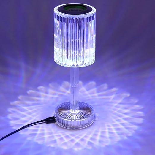 GlowTunes™ | Lampe crystale tactile avec télécommande