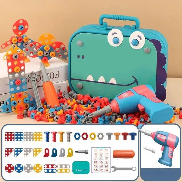 SmartBuilder™: Mallette de bricolage transportable pour enfants