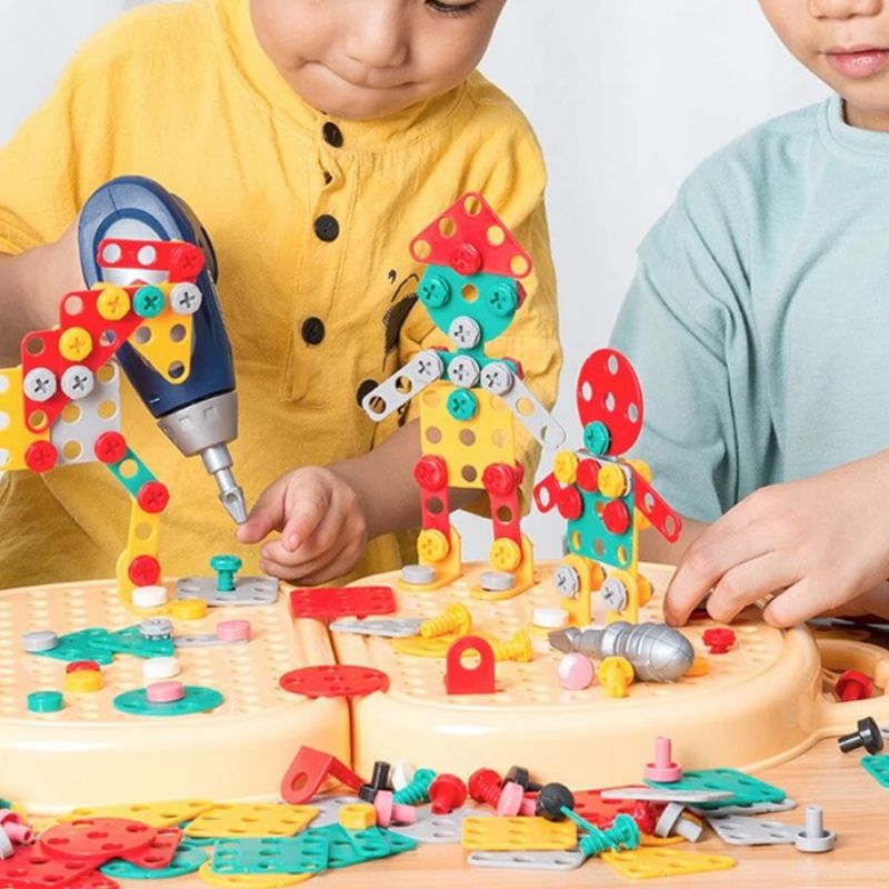 SmartBuilder™: Mallette de bricolage transportable pour enfants