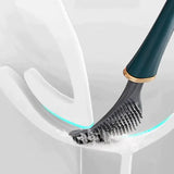 Brosse WC en Silicone élégante et hygiénique - SleekScrub™